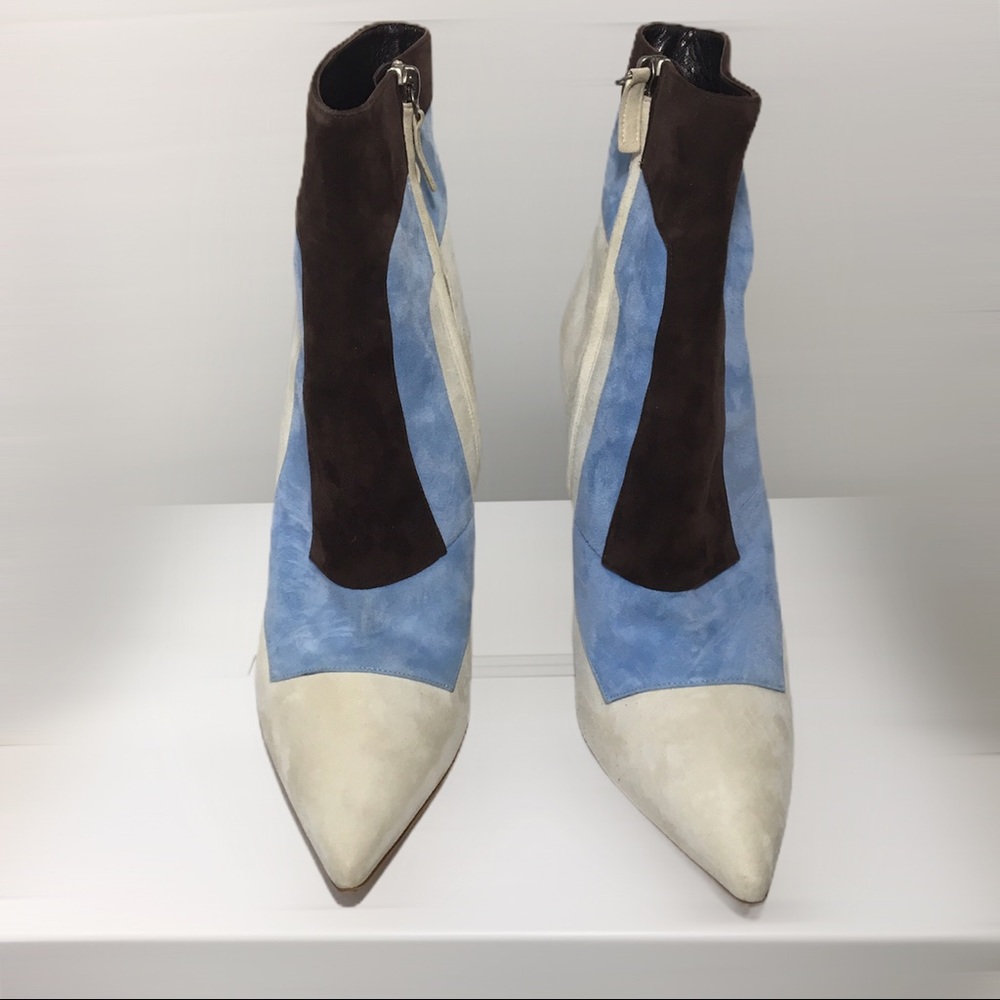 Manolo Blahnik Layevitch Ankle Boots NWT